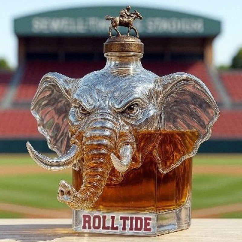 Majestetisk elefant-whiskyflaske