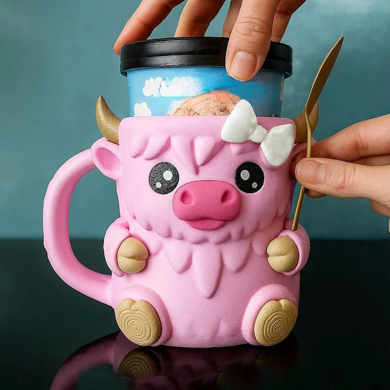 Ferdinand Highland Cow iskrembeholde