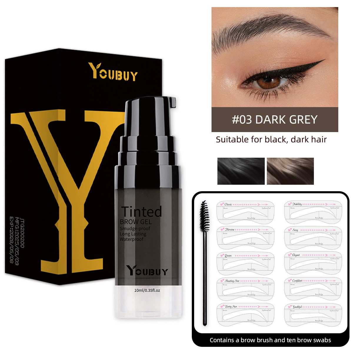 🔥SIST DAY 🔥 2025 Hot Sale Longwear Waterproof Tinted Brow G