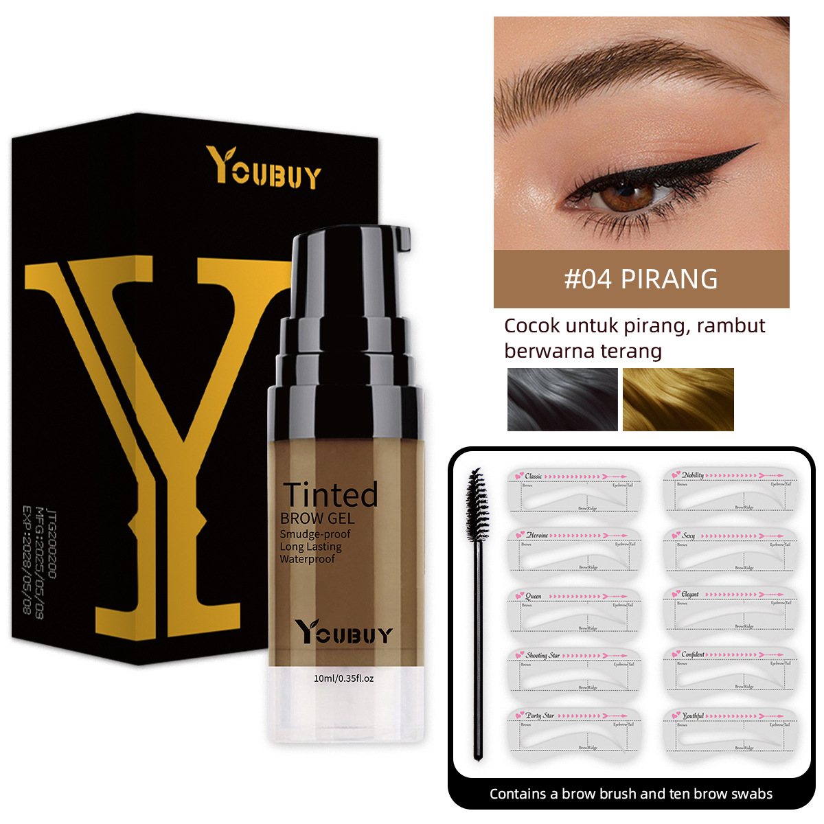 🔥SIST DAY 🔥 2025 Hot Sale Longwear Waterproof Tinted Brow G