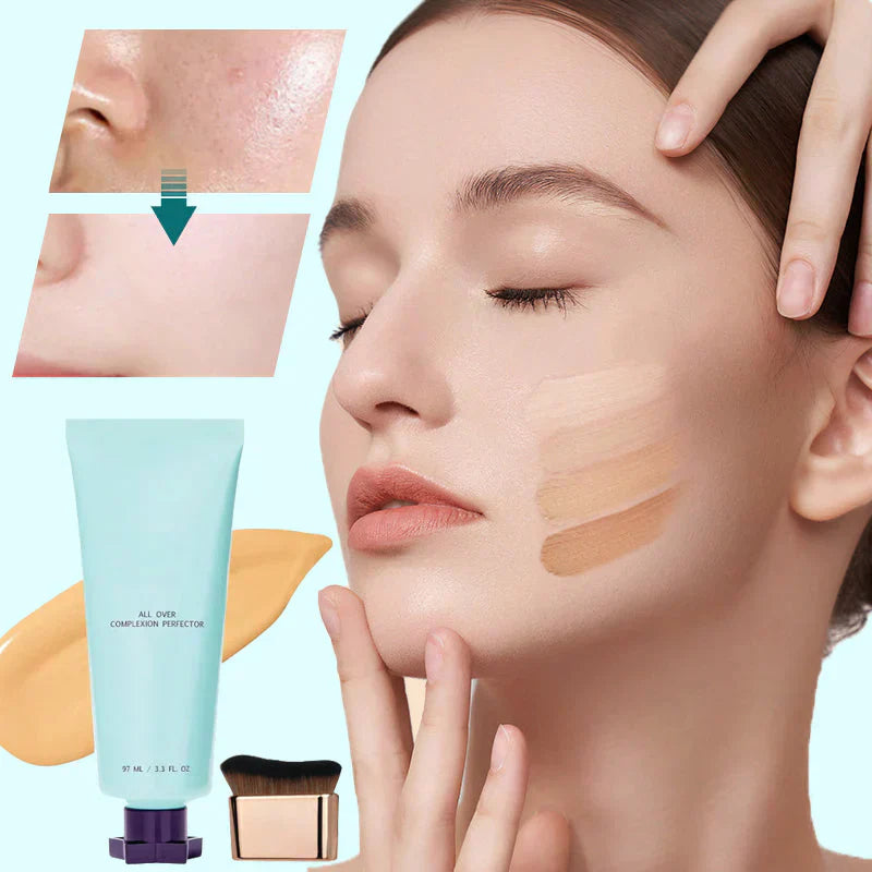 🔥Siste dag - kjøp 1 få 1 gratis!🎁Alt-i-ett fuktighetskrem, concealer og dekning 💧✨ Lett og vanntet