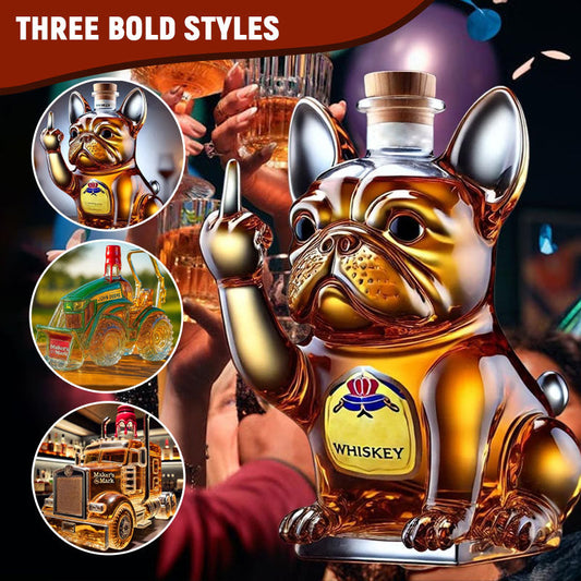 🥃Kreativ formet whiskyflask