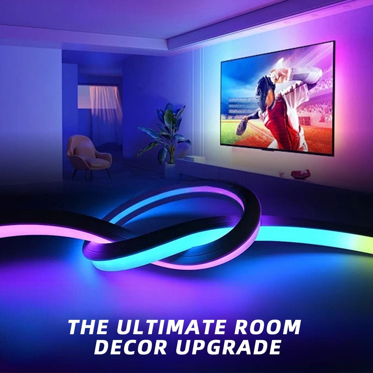 Smart RGB Neon LED-lysbanne