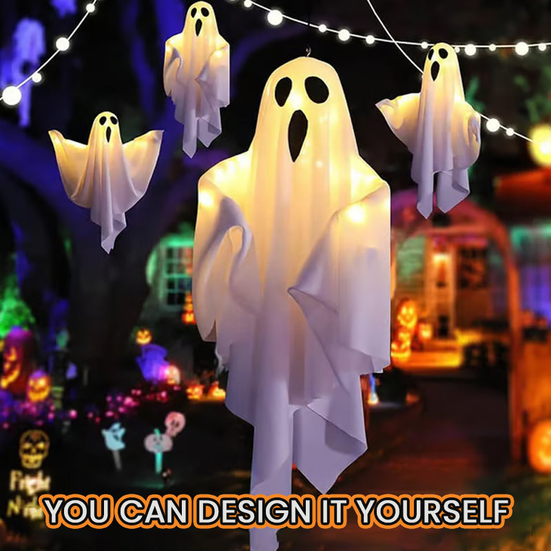 👻Halloween-lysende spøkelseskrone🎃
