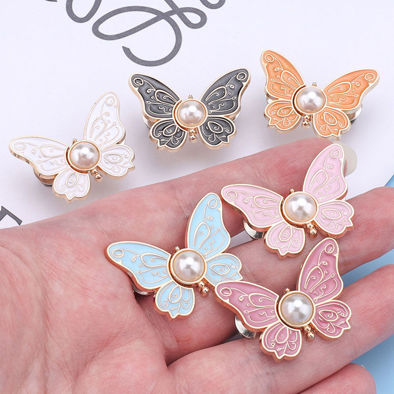 Perle sommerfugl midjespenne(10Pcs)