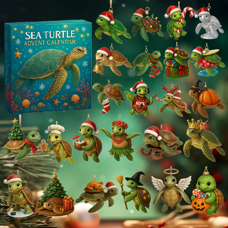 🌊🐢 Havskilpadde-adventskalender 2025