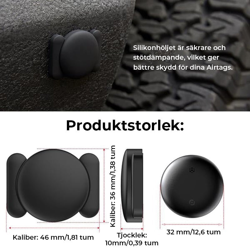 GPS-sporingsenhet med værbestandig magnetisk kapslin