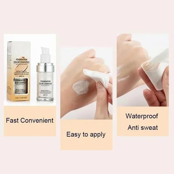 🎁Siste dag - Kjøp 1 få 1 gratis🎉Colour Changing Mature Skin Foundatio