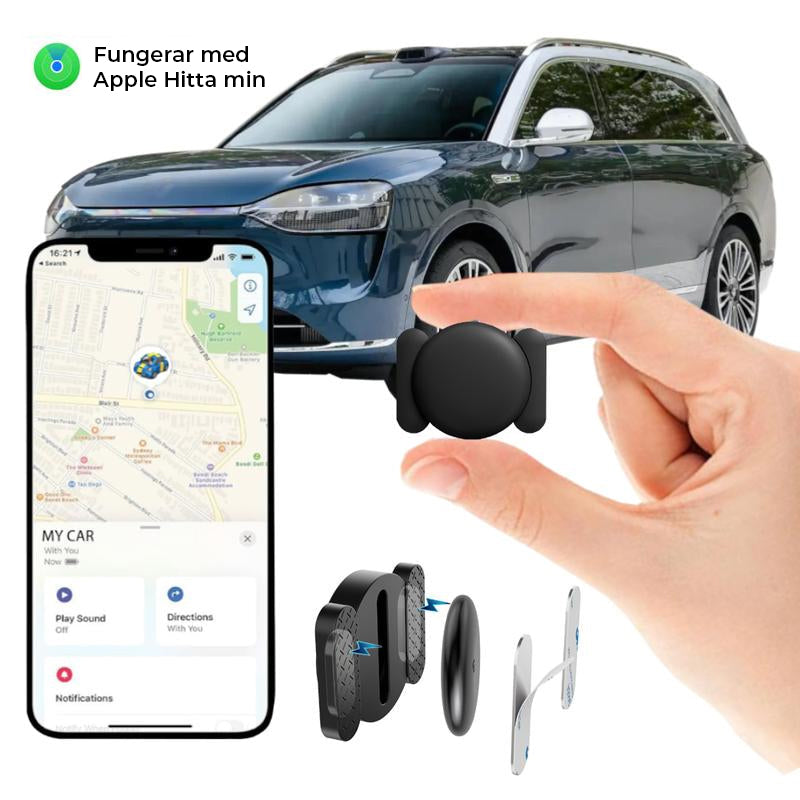GPS-sporingsenhet med værbestandig magnetisk kapslin