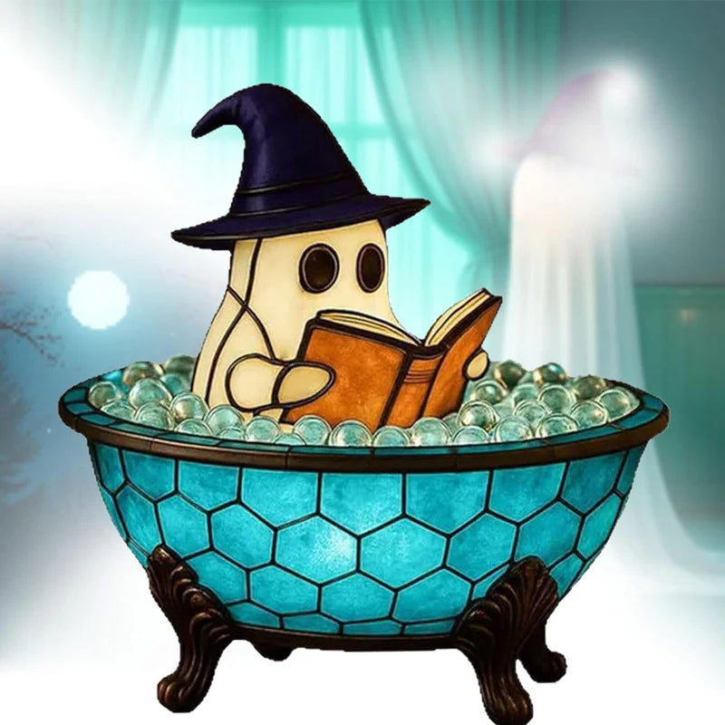 Ghost Reading Book La