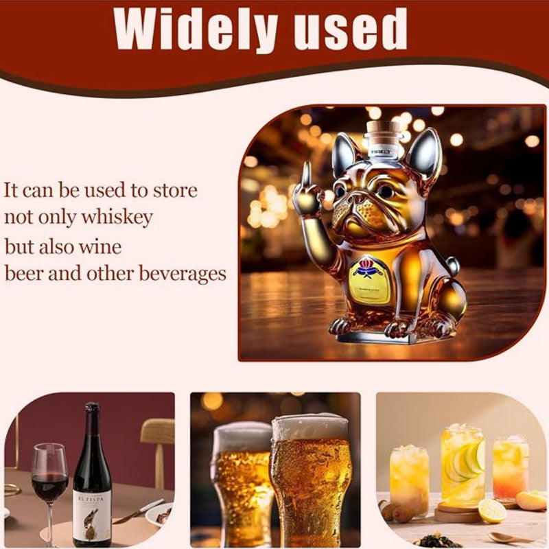 🥃Kreativ formet whiskyflask