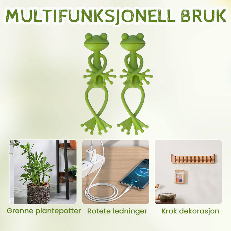 Froskeformet Plantestativ