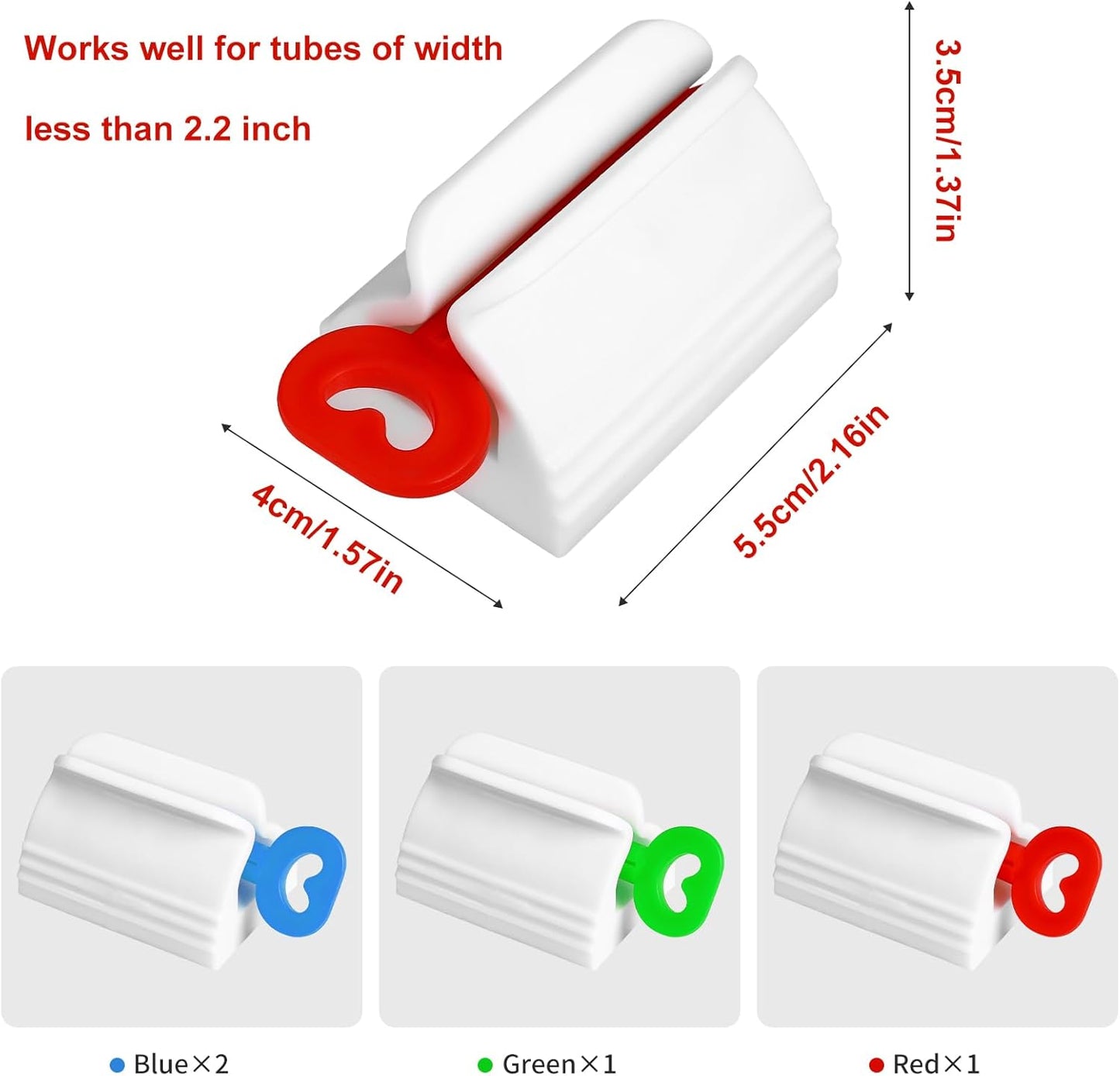 SlimRoll tannkremklemme