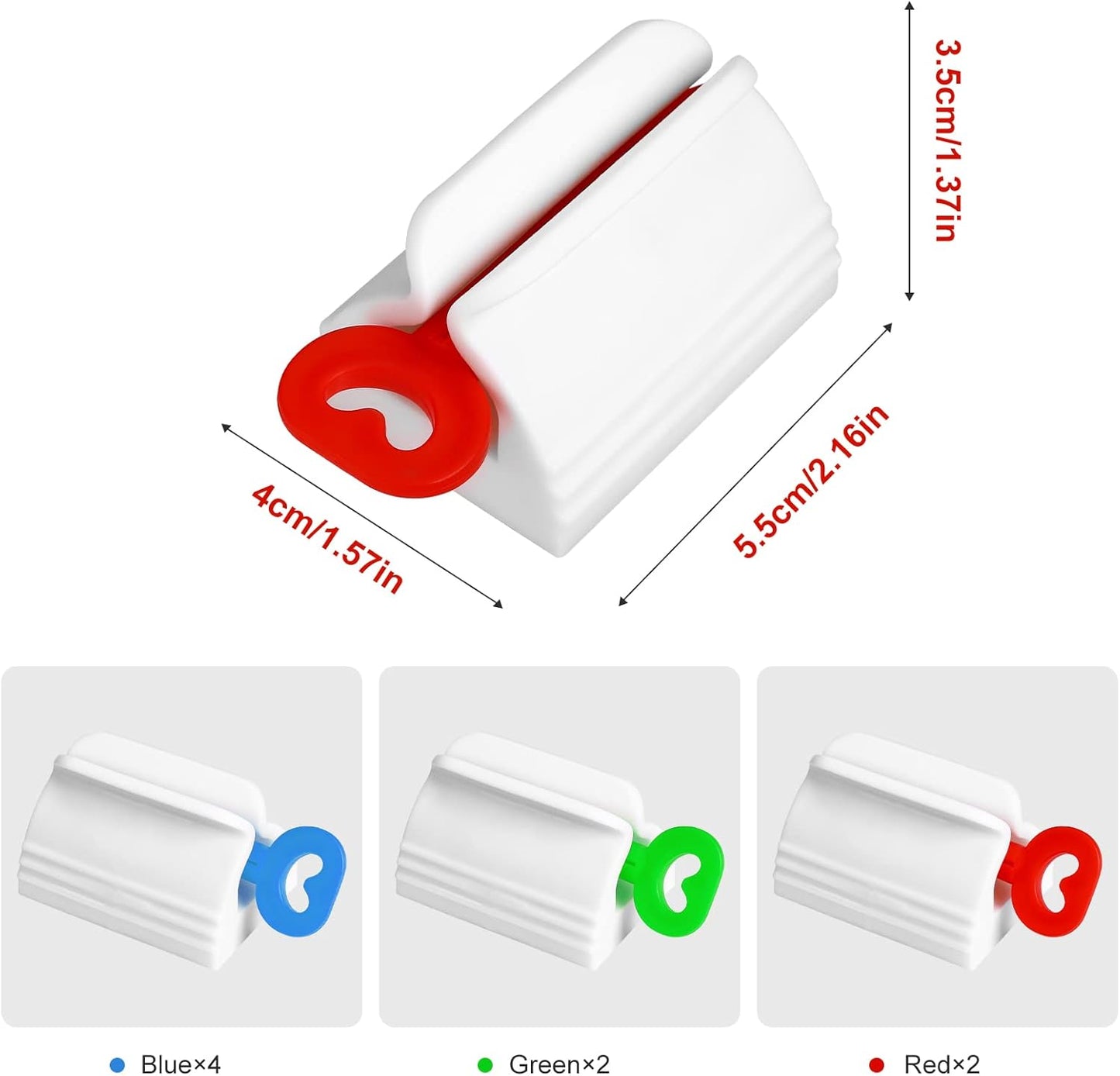 SlimRoll tannkremklemme