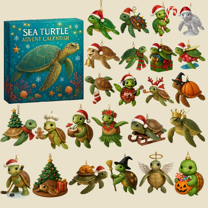 🌊🐢 Havskilpadde-adventskalender 2025