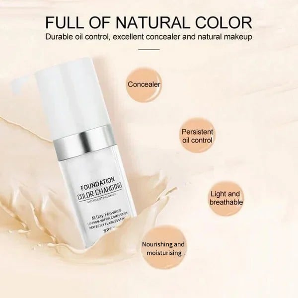 🎁Siste dag - Kjøp 1 få 1 gratis🎉Colour Changing Mature Skin Foundatio