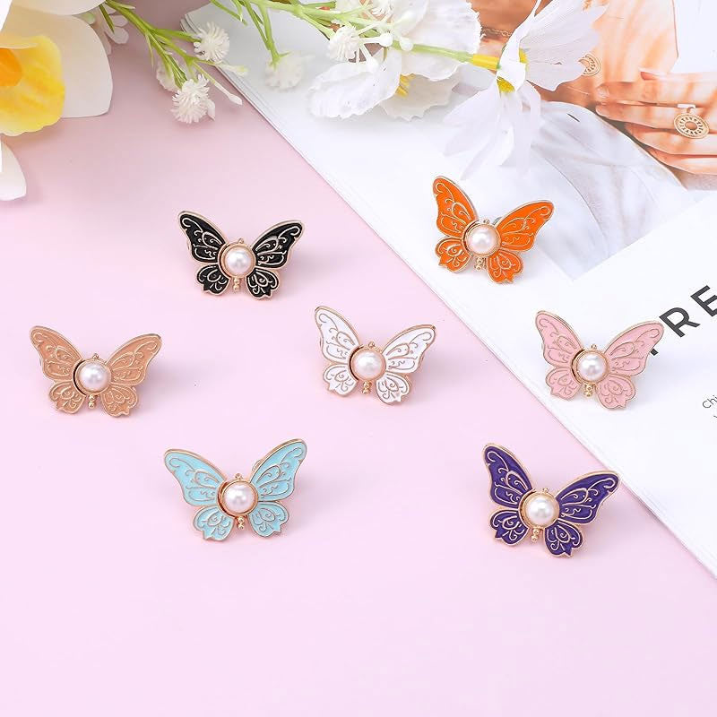 Perle sommerfugl midjespenne(10Pcs)