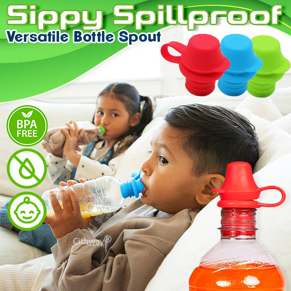 Cithway® Sip-Well Baby Flasketut i silikon (3 stk)