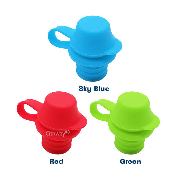 Cithway® Sip-Well Baby Flasketut i silikon (3 stk)