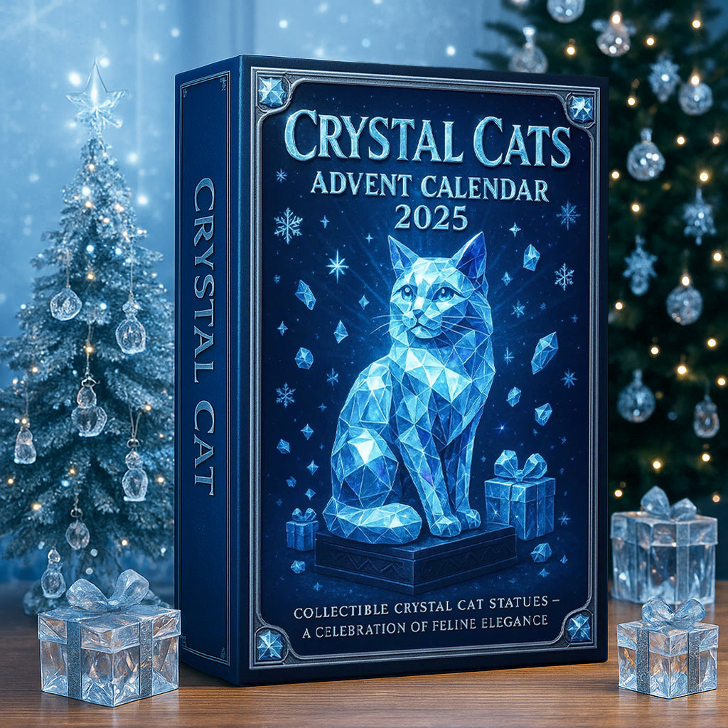 🌲Julepresang – Krystallkatter-adventskalender 2025