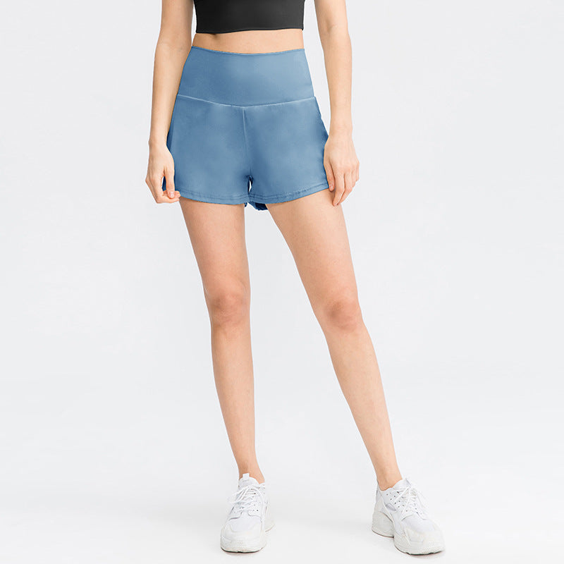 ✨️ 2025 Hot Sale 49% OFF🥰 2-i-1 yogashorts med høy midje og sidelomme