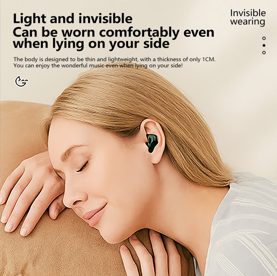 Usynlige ørepropper PX5 vanntett trådløs Bluetooth-øreprop