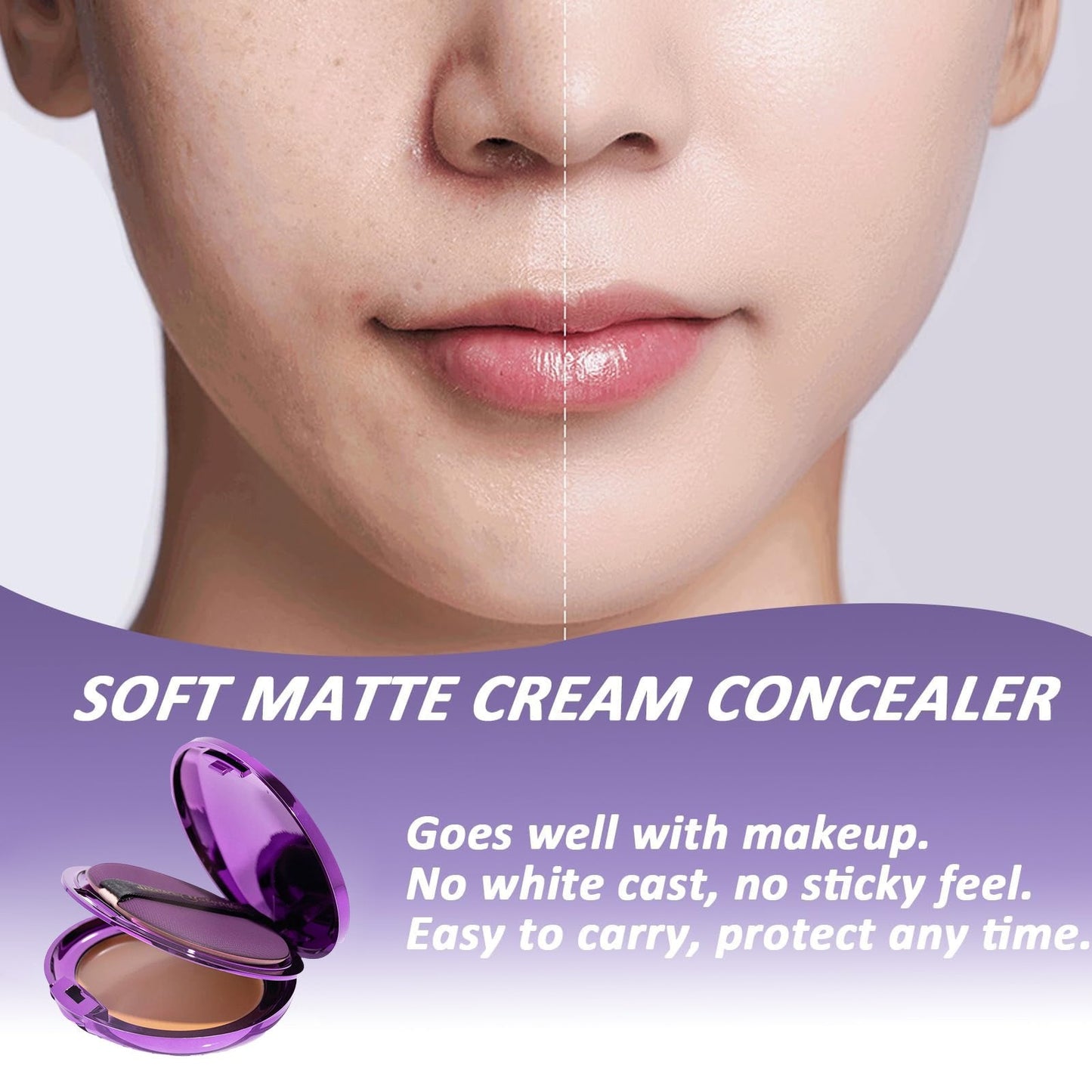 🔥 SISTE DAG 49% AVSLAG🔥Soft Matte Cream Concealer
