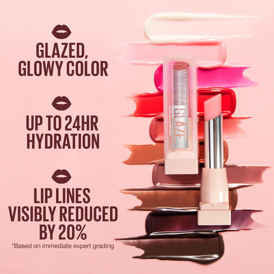 Hydrating Glaze Lip Balm - glans uten flekker med hyaluronsyre