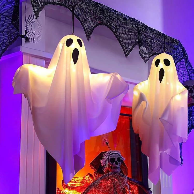 👻Halloween-lysende spøkelseskrone🎃