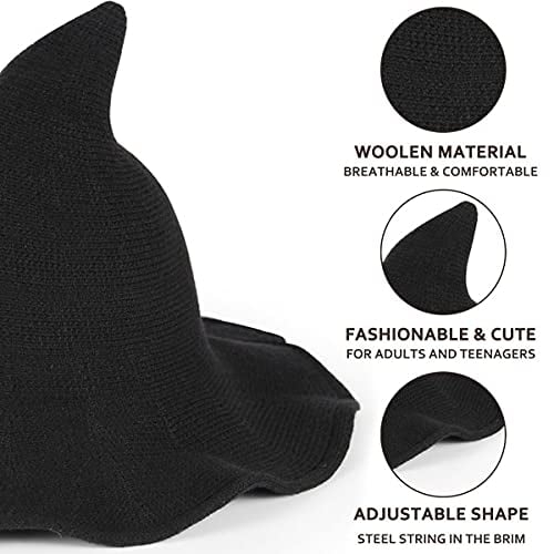 2025 Halloween varm ullfilt Fedora-hat