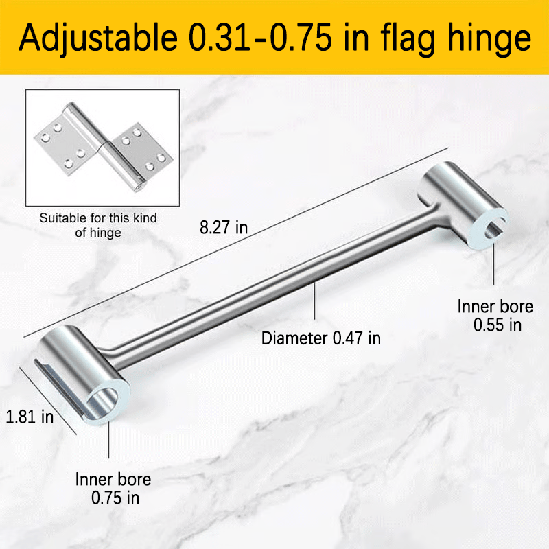 🔥Hot Sale 49 % rabatt - 🚪Dørhengseljusteringsverktøy