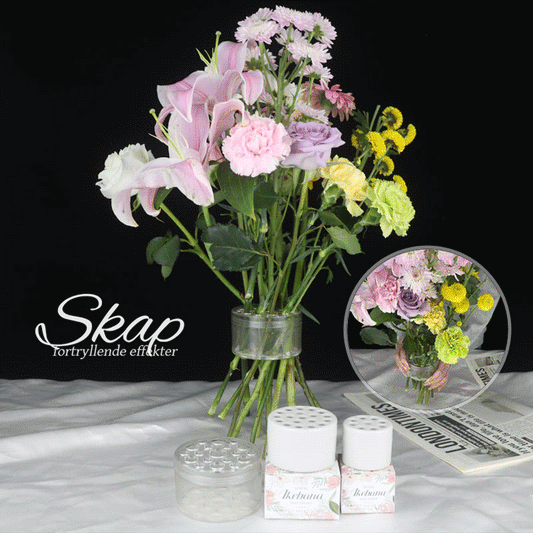 Support De Tige D'ikebana En Spirale - Modèle Amélioré