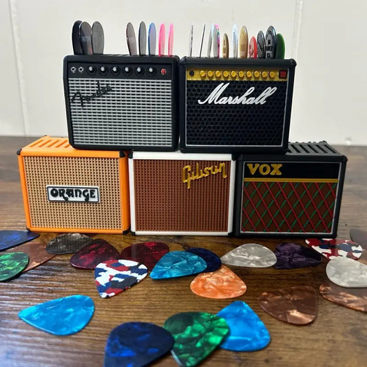 Mini gitarforsterker-plekterholder