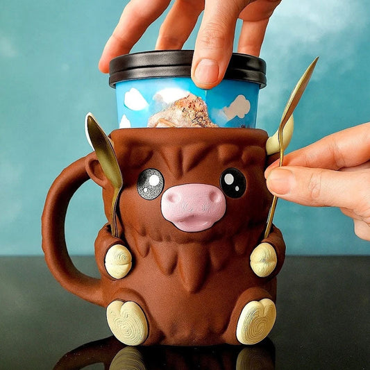 Ferdinand Highland Cow iskrembeholde