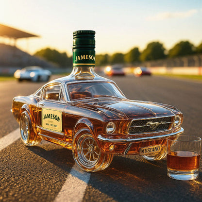 Bronco Whiskyflaske