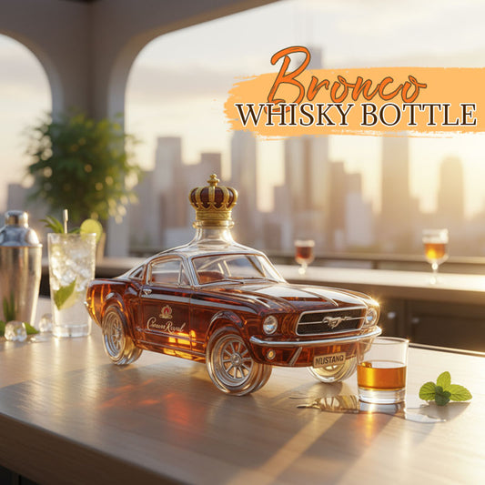 Bronco Whiskyflaske