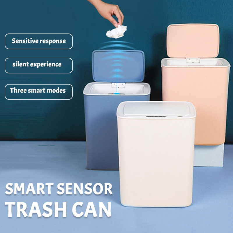 Søppelbøtte med smart senso