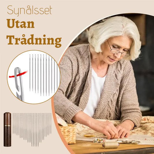 Sømnålssett uten tråd