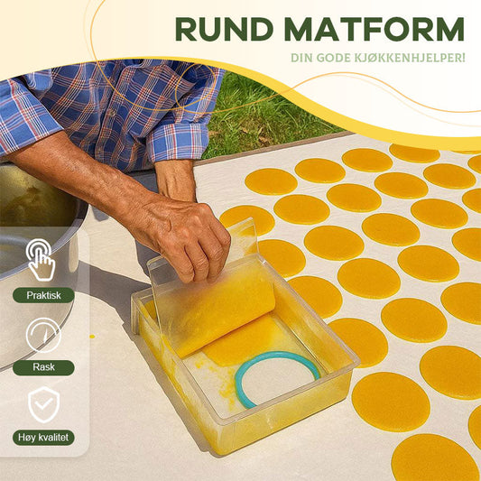 Allsidig Rund Form for Tørking og Baking