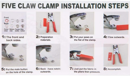 Trykknapp DIY håndverkssett