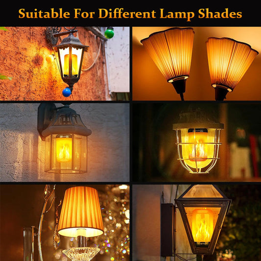🔥 LED Flame Light Bulb - Bring ild til rommet ditt uten varmen