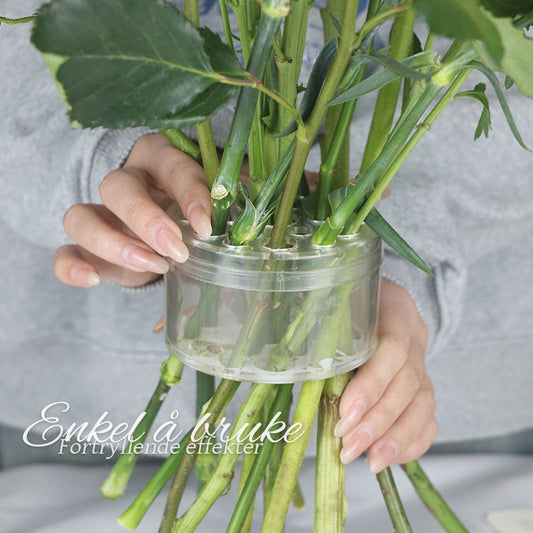 Support De Tige D'ikebana En Spirale - Modèle Amélioré