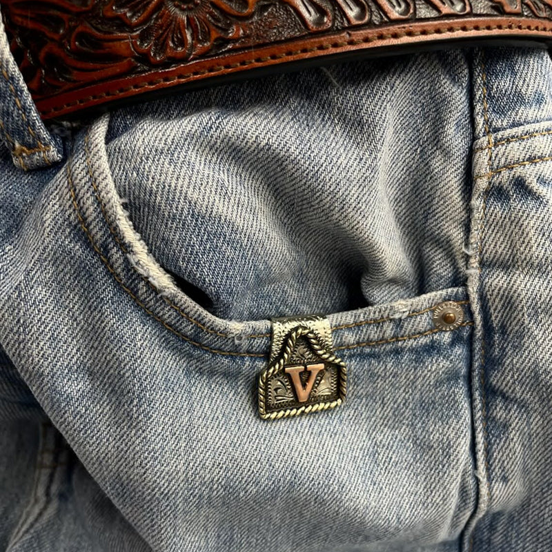 Western Initial nøkkelklip