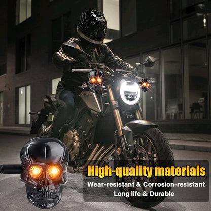 🏍️2025 Halloween-Forhåndssalg💥Hodeskalle Led-Blinklys