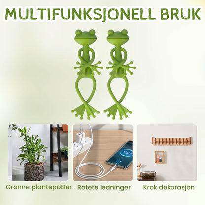 Froskeformet Plantestativ
