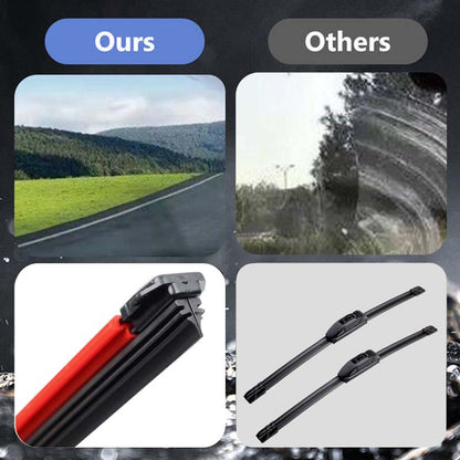 Multifunksjonell, benfri dobbel gummistripe-visker