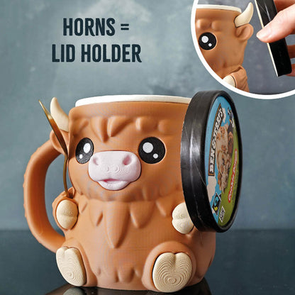 Ferdinand Highland Cow iskrembeholde