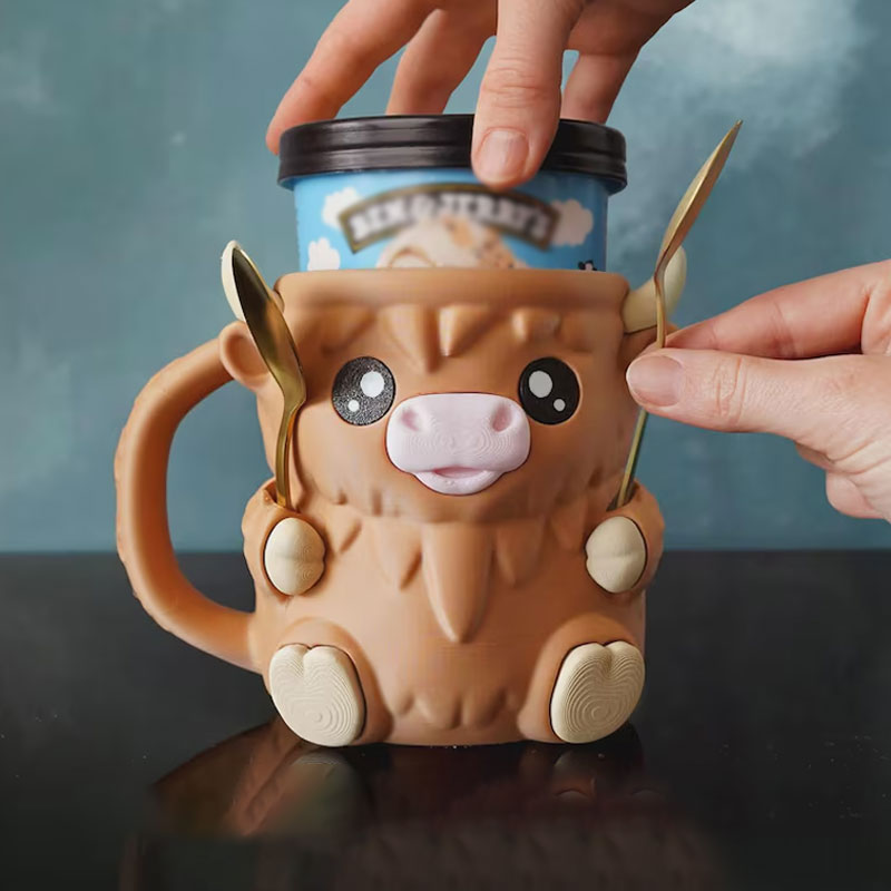 Ferdinand Highland Cow iskrembeholde