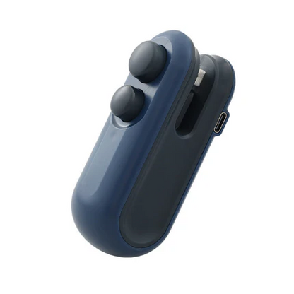Mini 2-i-1 forseglings- og skjæreverktøy med USB-C-ladi