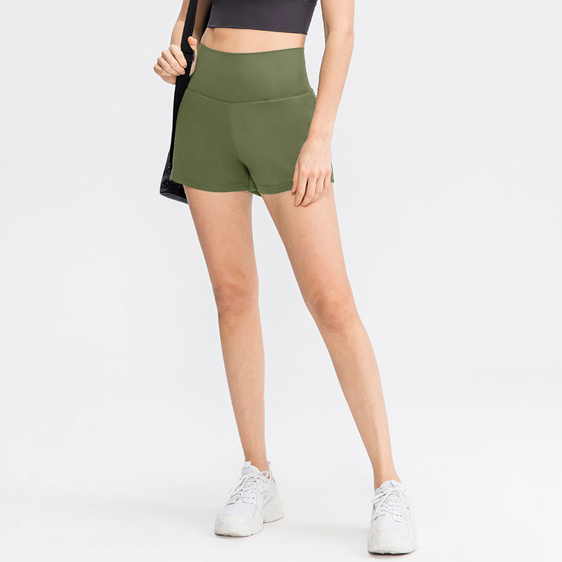 ✨️ 2025 Hot Sale 49% OFF🥰 2-i-1 yogashorts med høy midje og sidelomme